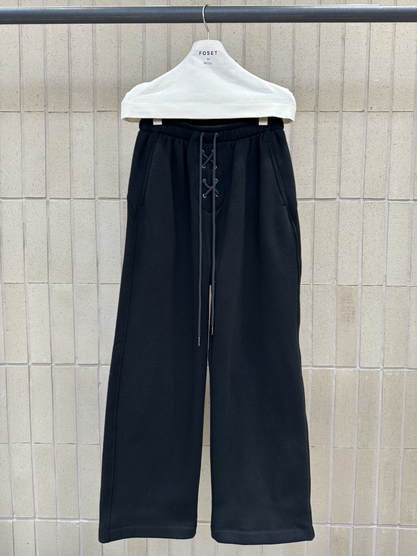 FOSET韓國代購㊣女士新款熱賣25秋冬職業休閑時尚真品休閑褲FOSET休閑褲圖色2