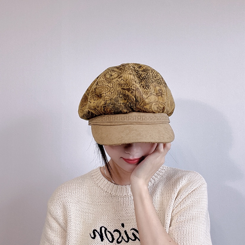 LOVELY HAT韓國代購㊣女裝新品休閑25秋冬人氣推薦熱賣帽子LOVELY HAT帽子