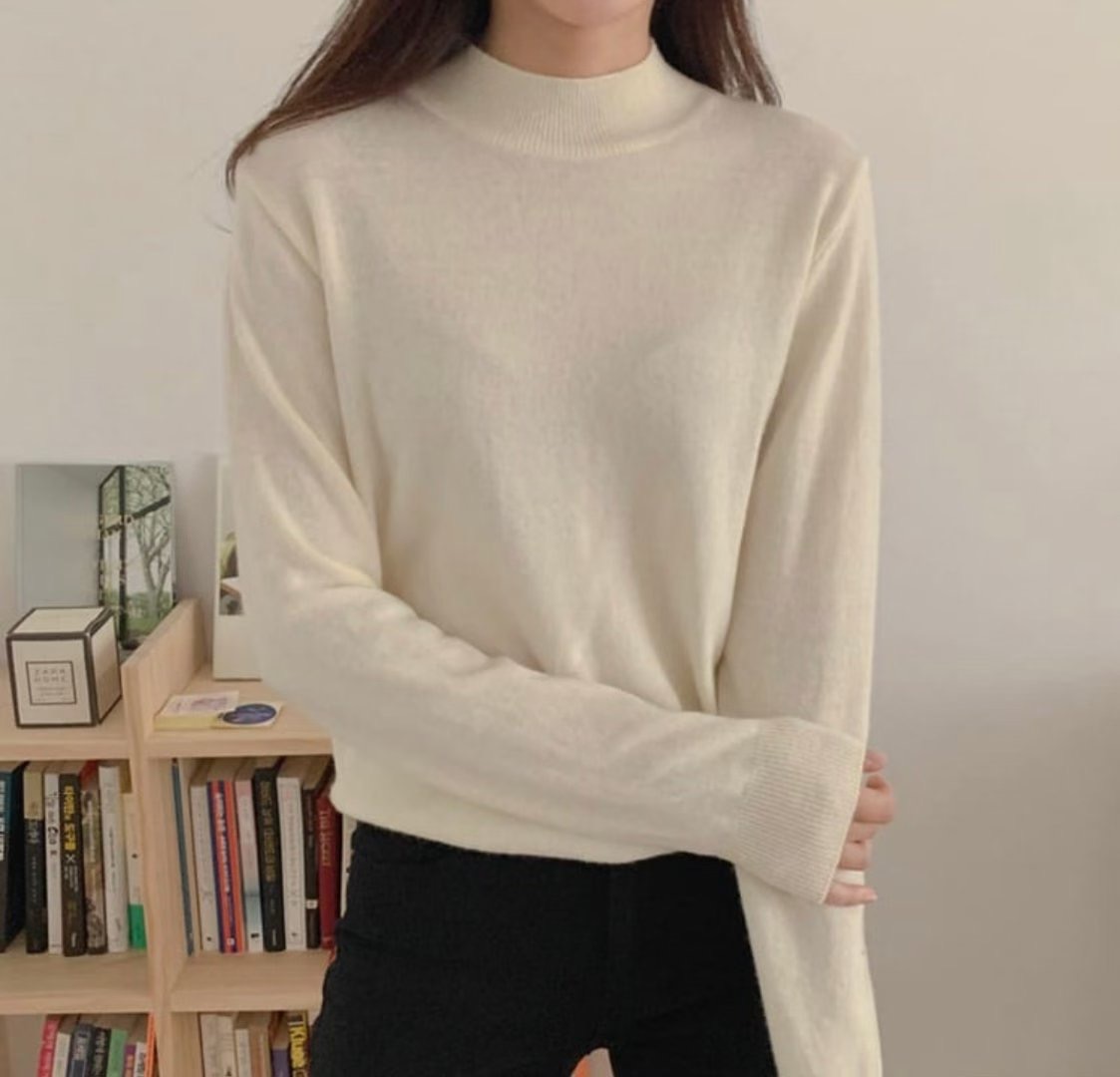 vol-ant韓國直郵㊣女裝新品休閑時尚職業熱賣人氣25秋冬針織衫VOLANT針織衫圖色2