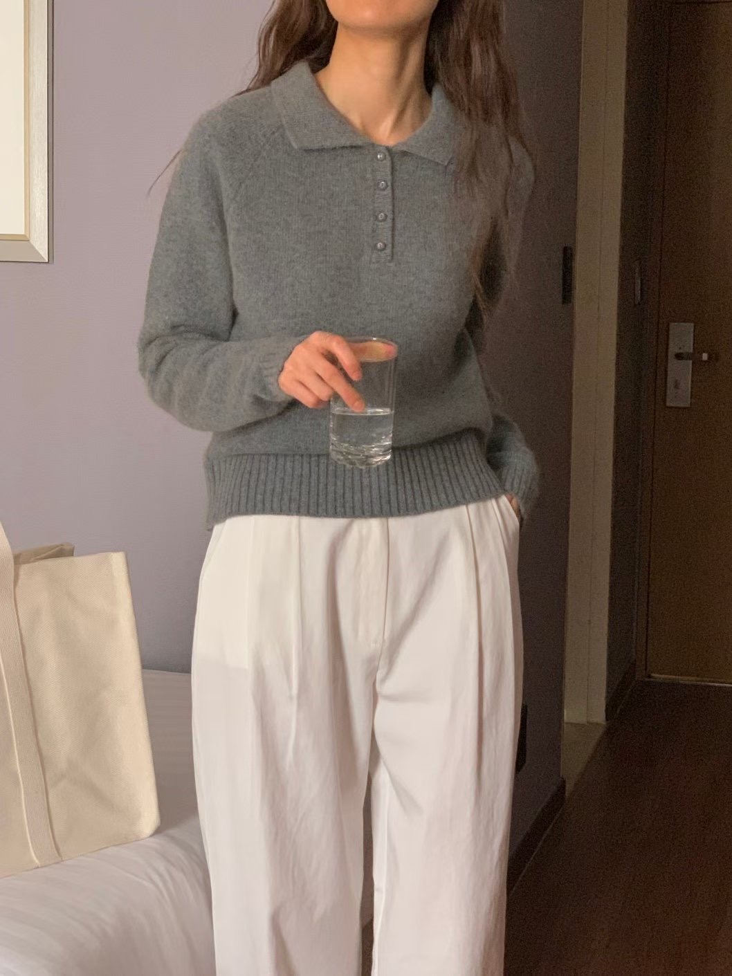 vol-ant東大門㊣代購女裝新款真品推薦25秋冬熱賣針織衫浣熊VOLANT針織衫