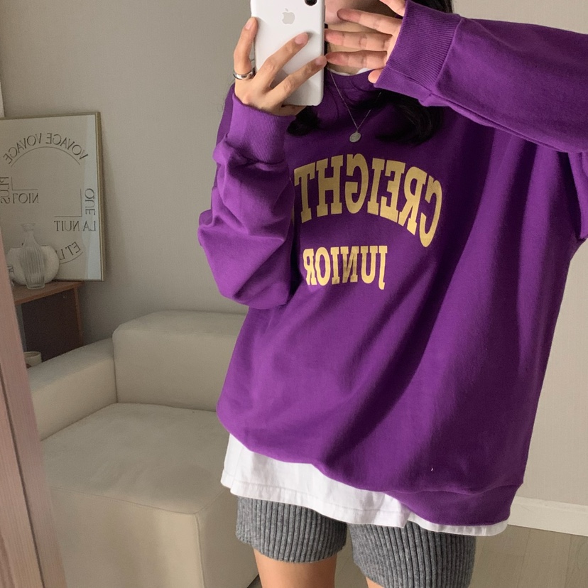 HELLO JINI韓國直郵㊣女士新款職業真品時尚人氣25秋冬衛衣HELLO JINI衛衣