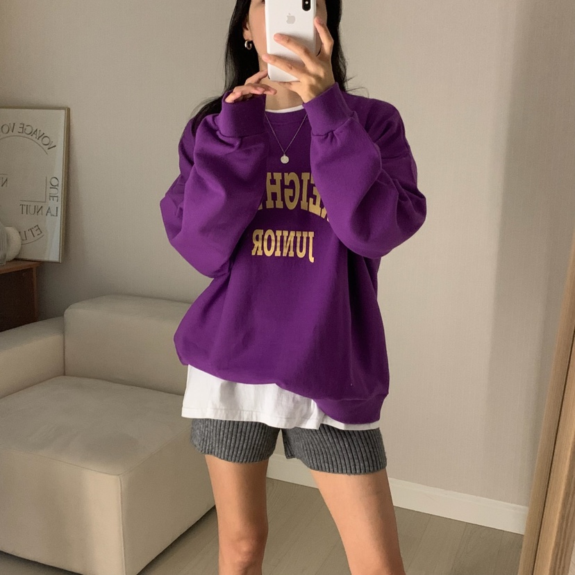 HELLO JINI韓國直郵㊣女士新款職業真品時尚人氣25秋冬衛衣HELLO JINI衛衣