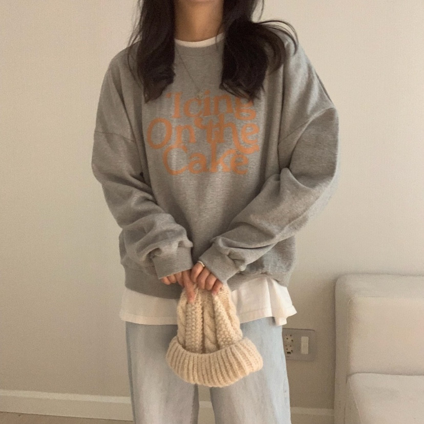 FROMJINI東大門㊣代購女士新品25秋冬人氣時尚休閑真品衛衣FROMJINI衛衣