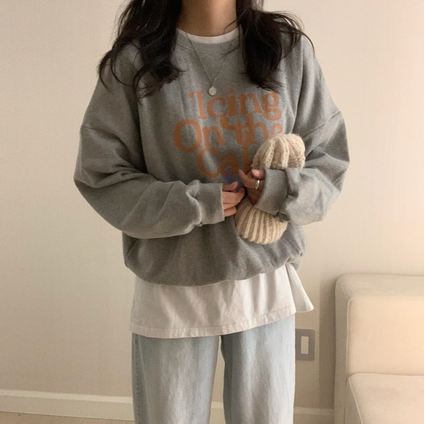 FROMJINI東大門㊣代購女士新品25秋冬人氣時尚休閑真品衛衣FROMJINI衛衣
