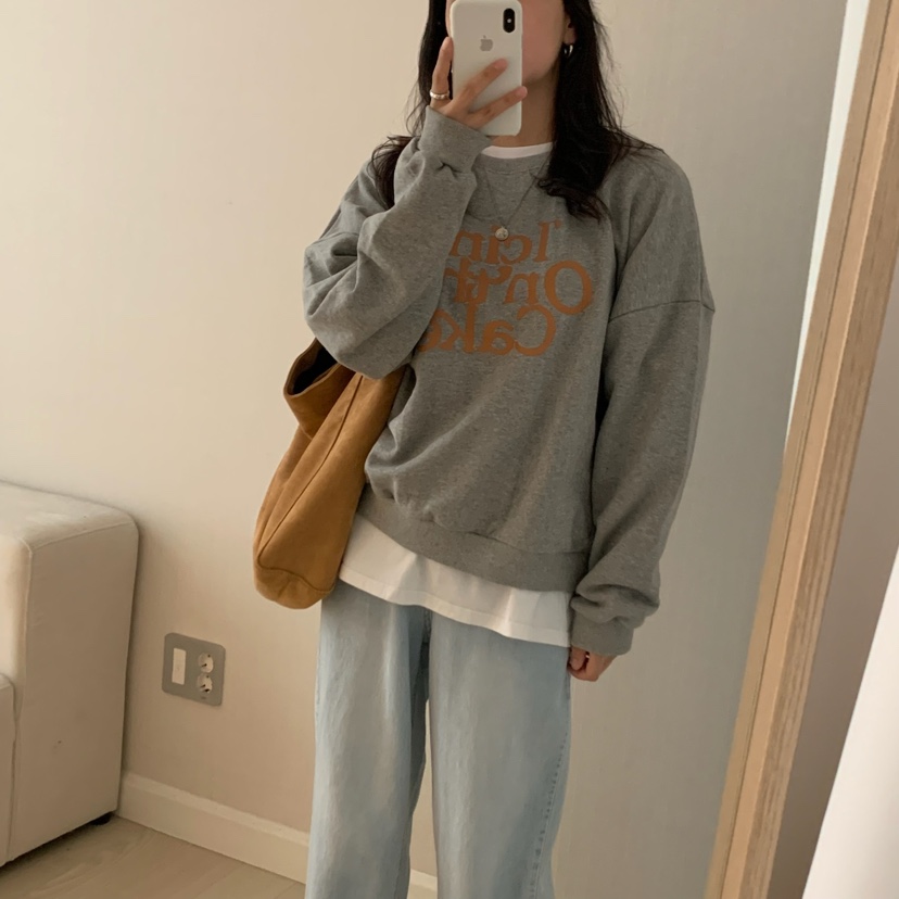 FROMJINI東大門㊣代購女士新品25秋冬人氣時尚休閑真品衛衣FROMJINI衛衣