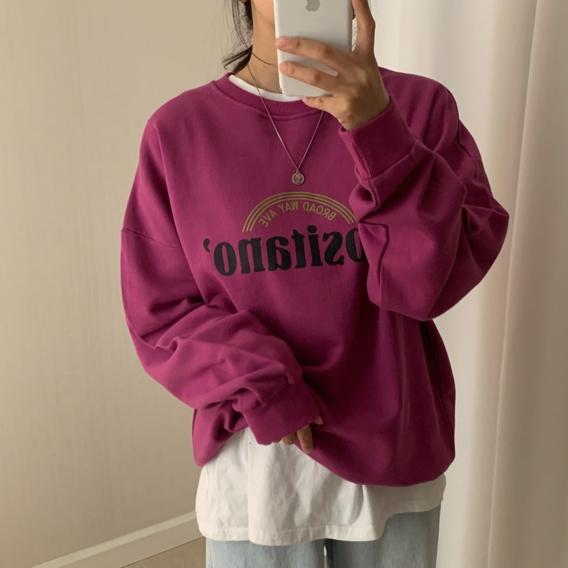 HELLO JINI東大門㊣代購女裝新品職業真品25秋冬熱賣休閑衛衣HELLO JINI衛衣