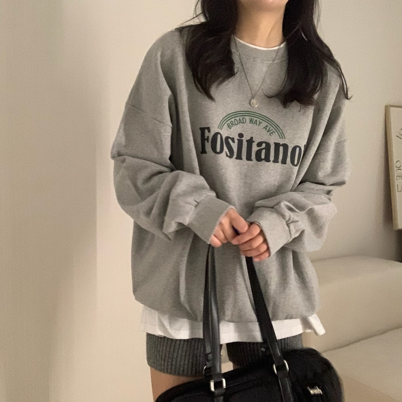 HELLO JINI東大門㊣代購女裝新品職業真品25秋冬熱賣休閑衛衣HELLO JINI衛衣