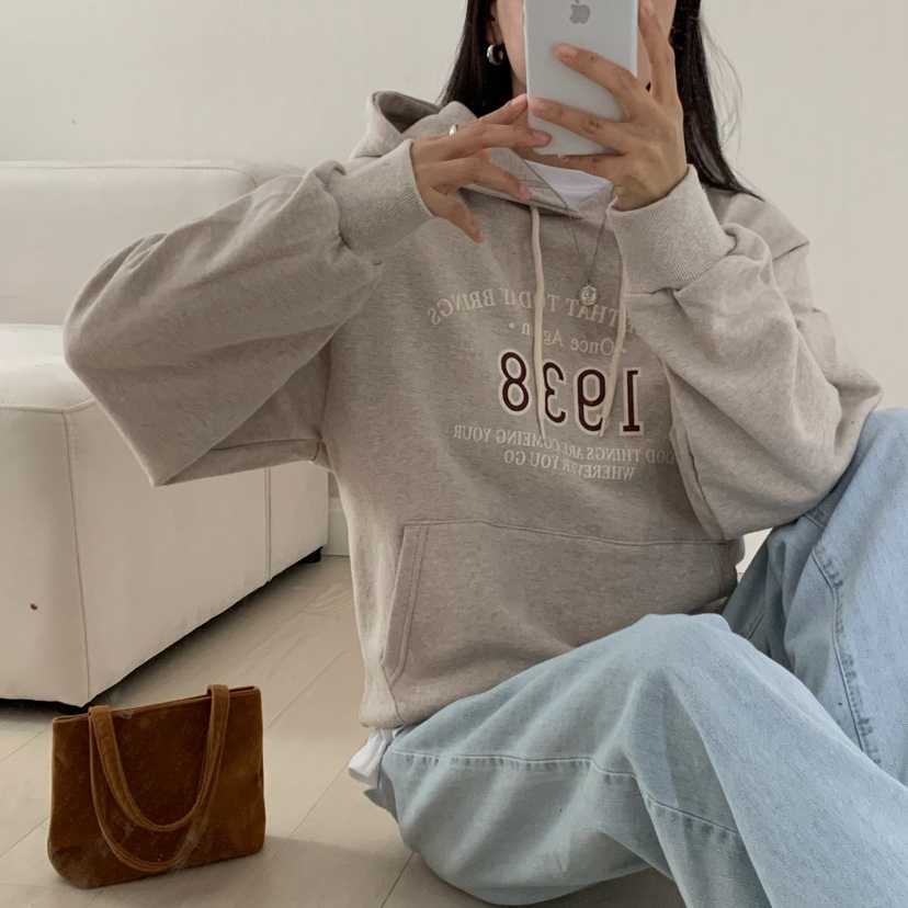 HELLO JINI韓國直郵㊣女裝新款推薦時尚真品25秋冬人氣衛衣HELLO JINI衛衣