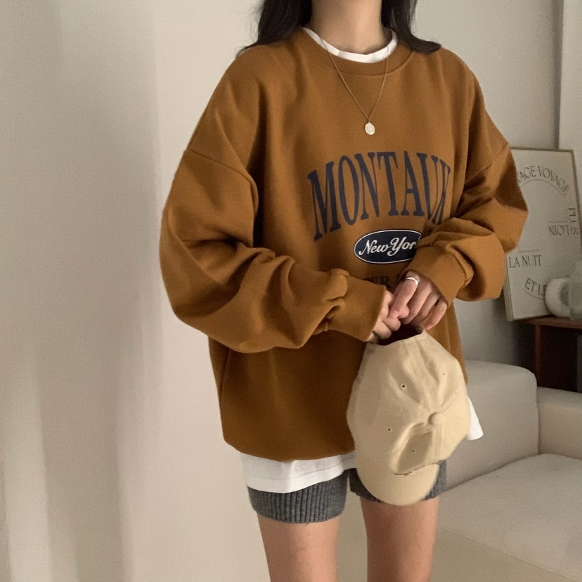 HELLO JINI韓國直郵㊣女裝新品推薦休閑人氣職業真品熱賣衛衣HELLO JINI衛衣