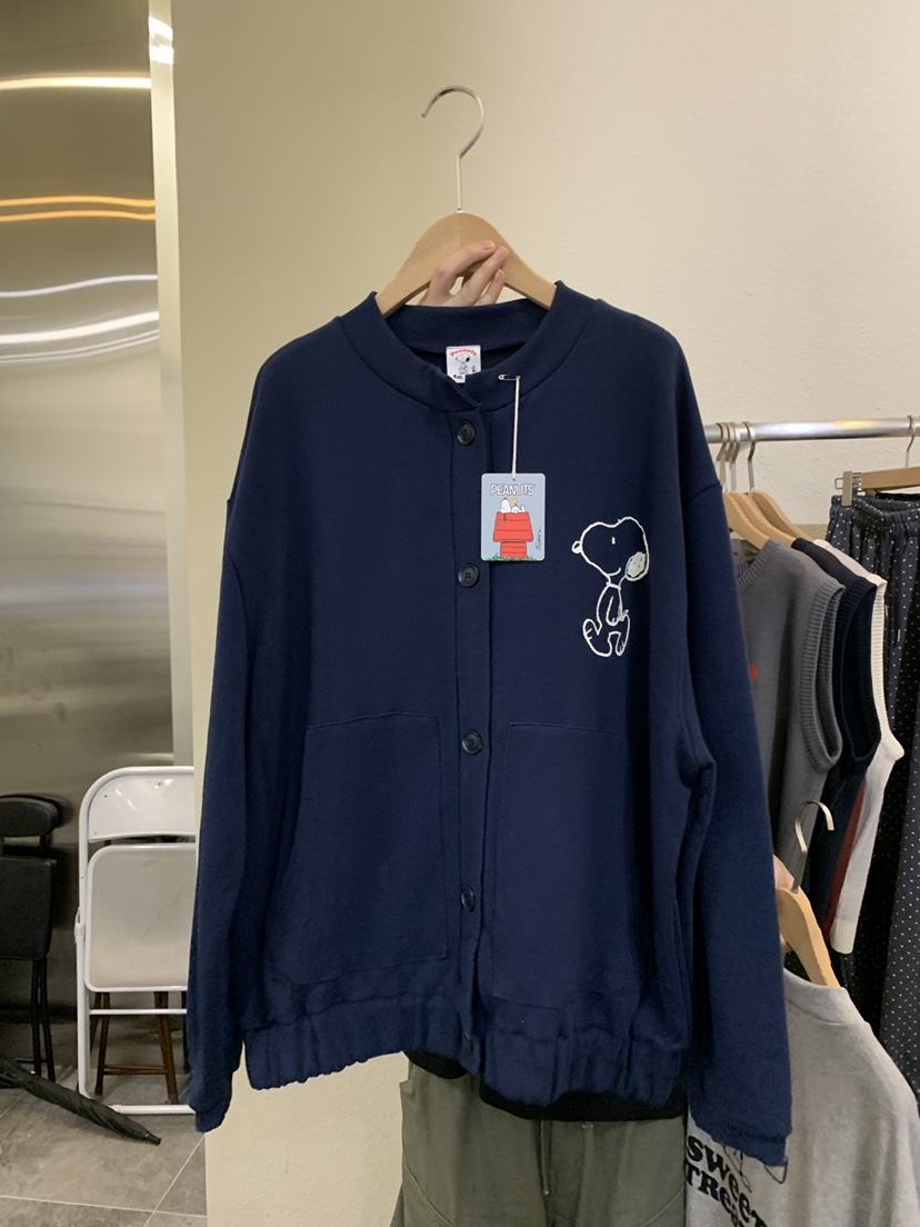 JUPITER東大門㊣實拍女裝新品時尚真品人氣25秋冬夾克史努比JUPITER夾克圖色2