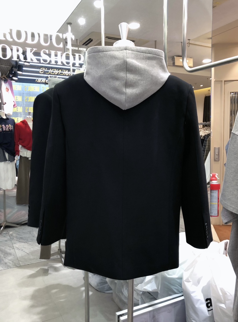 WORK SHOP韓國直郵㊣女士新品熱賣25秋冬職業推薦夾克假兩件Work_shop夾克
