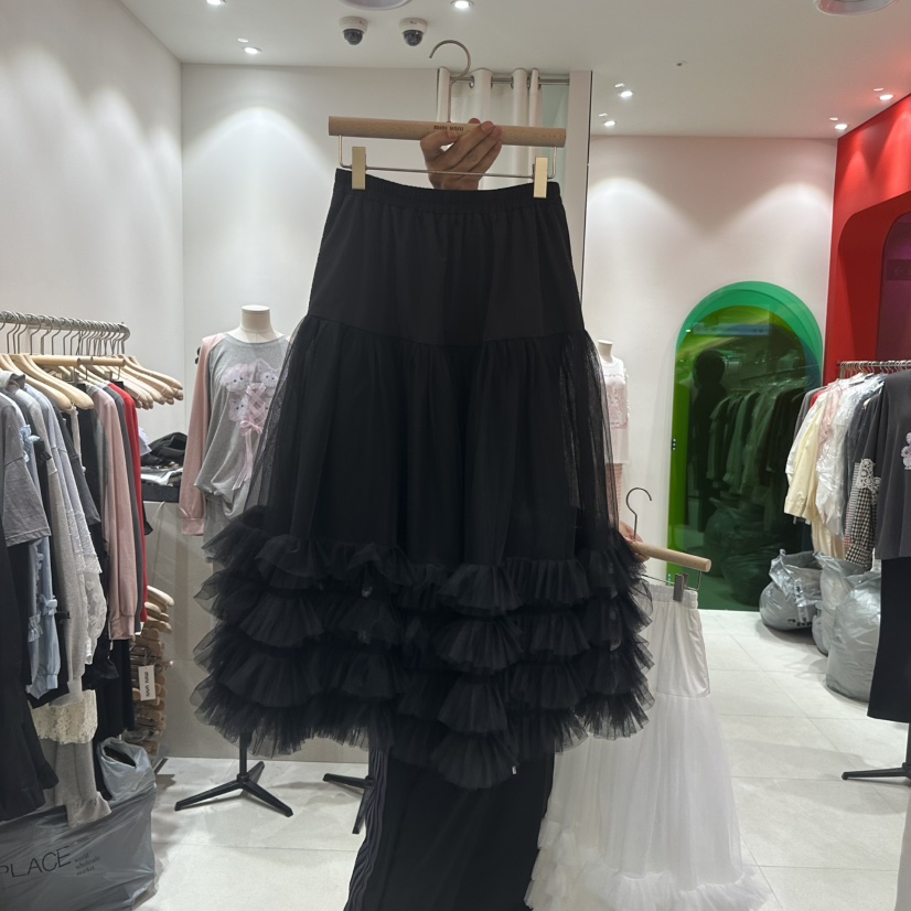MINI UNNI東大門㊣直郵女士新品職業人氣真品時尚熱賣長裙鵝MINI UNNI長裙圖色2
