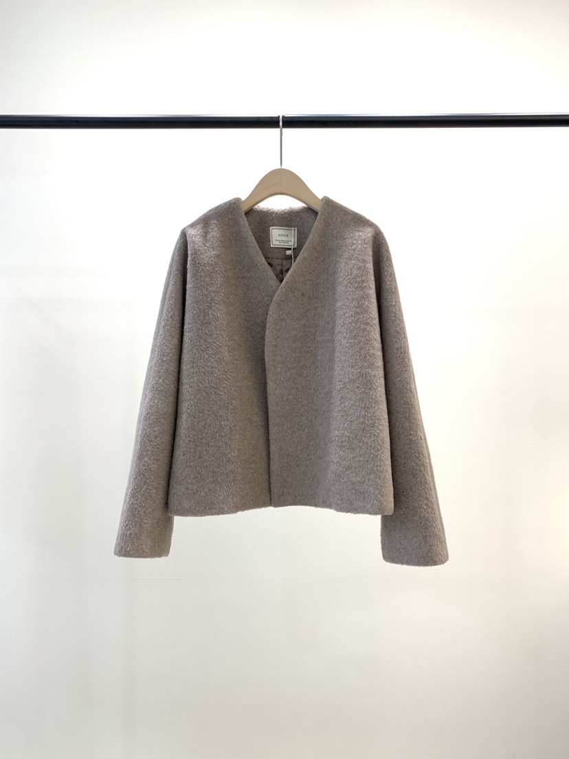 KNOCK東大門㊣代購女士新品真品25秋冬職業休閑熱賣人氣夾克KNOCK夾克圖色2