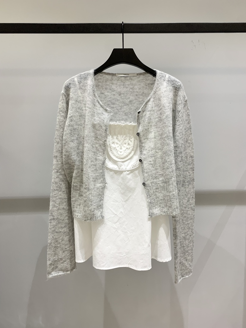SOFTNESS東大門㊣實拍女士新款休閑熱賣真品針織衫羊駝毛開衫Softness/Cosmic針織衫