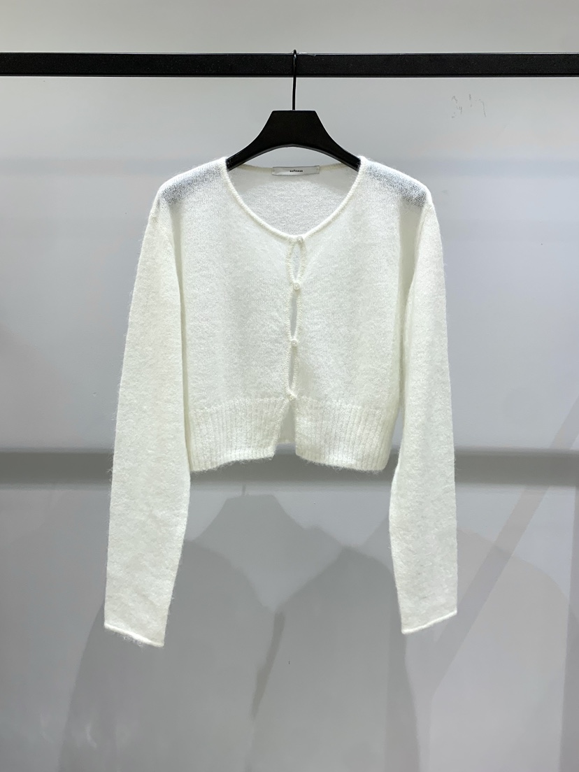 SOFTNESS東大門㊣實拍女士新款休閑熱賣真品針織衫羊駝毛開衫Softness/Cosmic針織衫圖色1