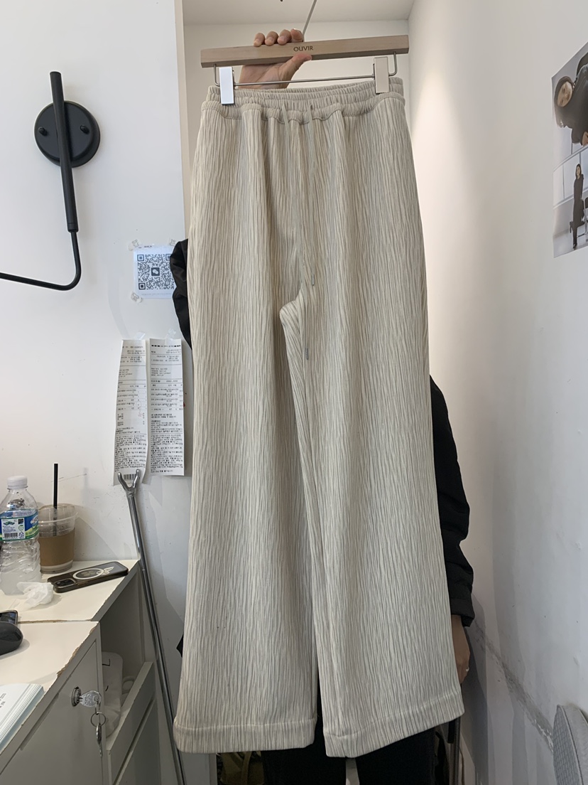 OUVIR東大門㊣代購女士新品休閑職業人氣時尚推薦休閑褲褶皺O.V.R/OUVIR休閑褲