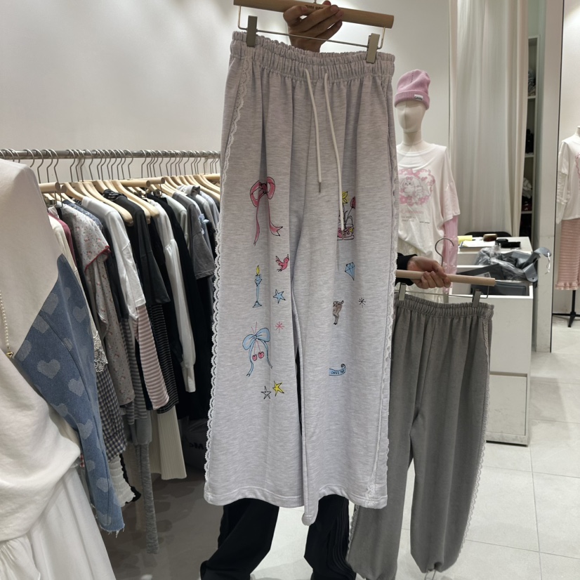 MINI UNNI韓國直郵㊣女士新品真品時尚職業休閑熱賣休閑褲MINI UNNI休閑褲圖色1