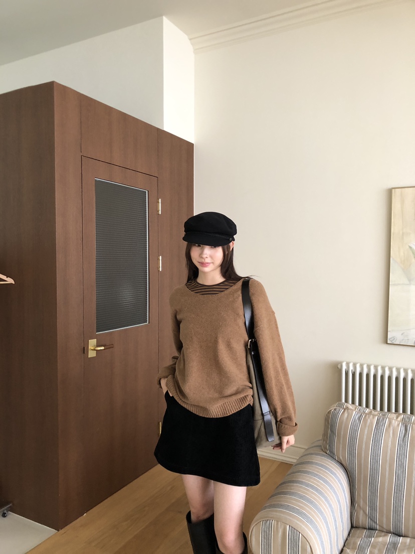 THE ABLE韓國直郵㊣女士新款休閑時尚熱賣人氣真品25秋冬針織衫THE ABLE/TA針織衫