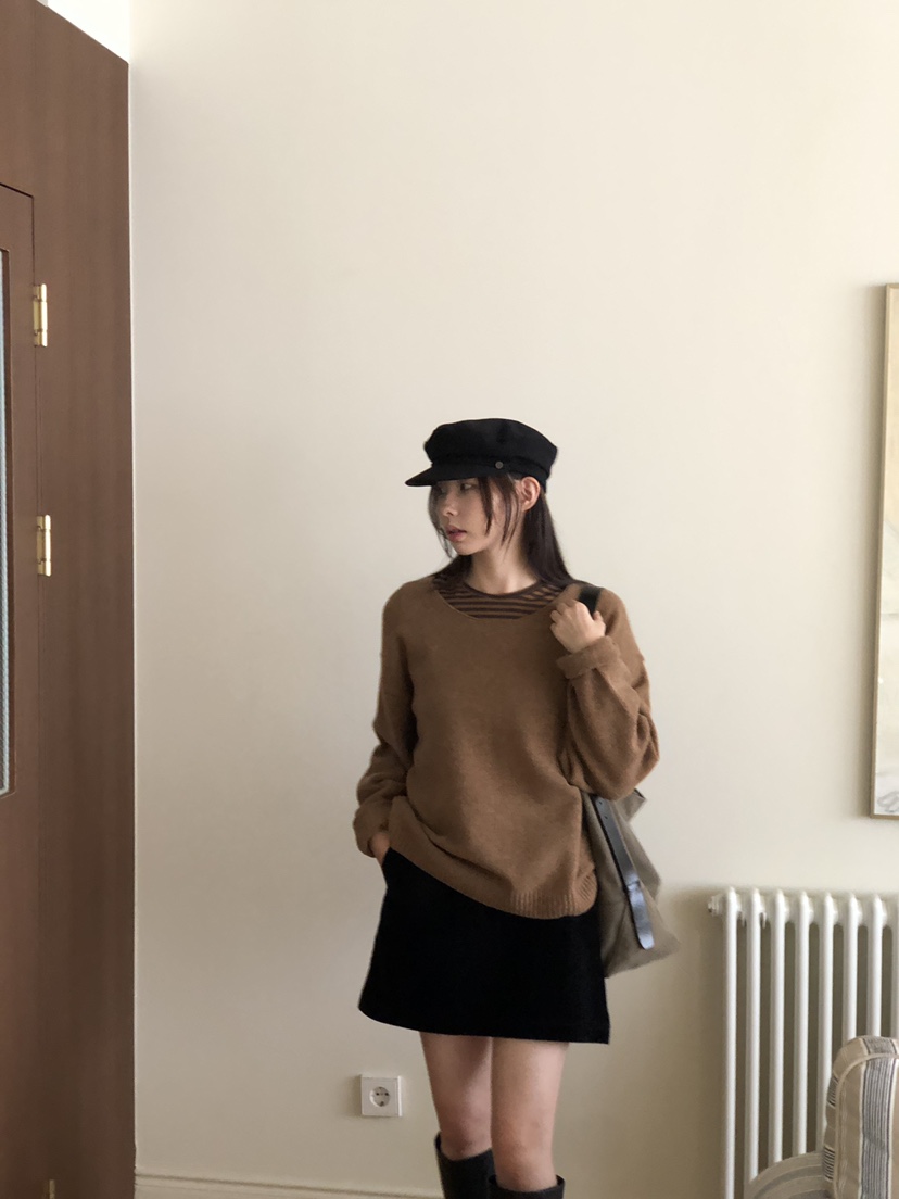 THE ABLE韓國直郵㊣女士新款休閑時尚熱賣人氣真品25秋冬針織衫THE ABLE/TA針織衫