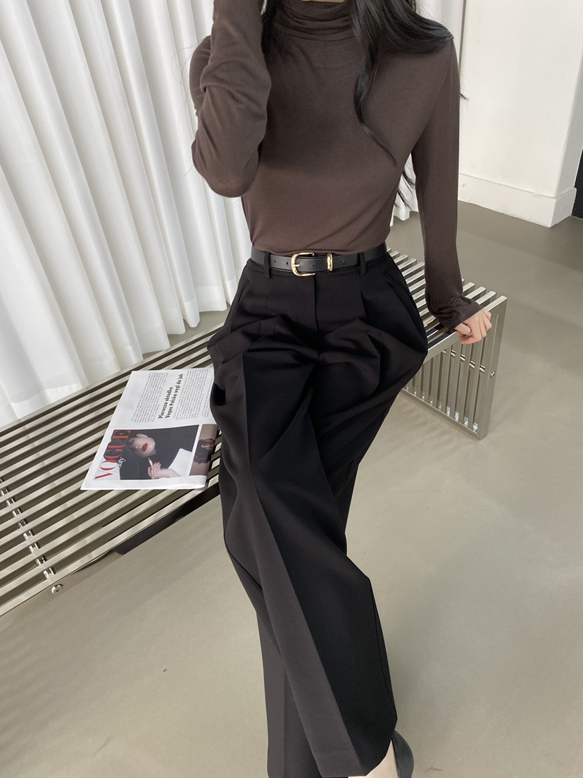 NDE東大門㊣代購女士新品推薦職業休閑時尚25秋冬熱賣長袖T恤NDE長袖T恤