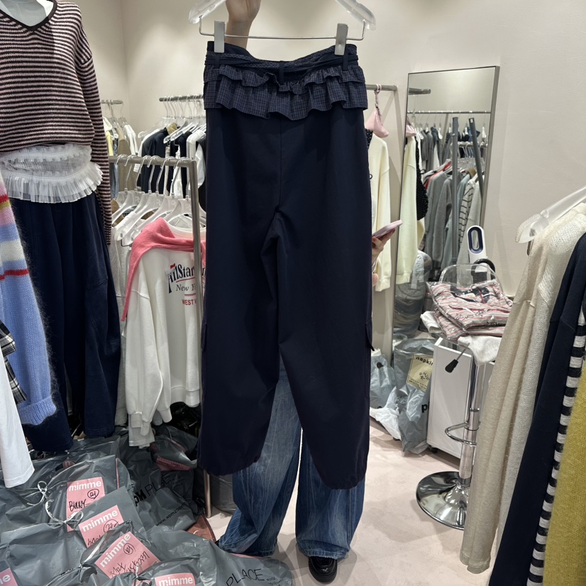 MIMME東大門㊣代購女裝新品職業推薦25秋冬熱賣真品時尚休閑褲MIMME休閑褲