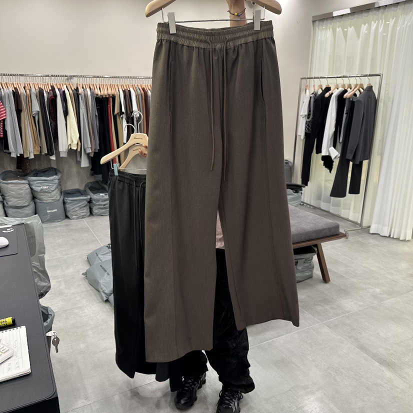 URBANSTORY/REMAKING東大門㊣實拍女士新品推薦休閑褲斜紋布Remaking/URBANSTORY休閑褲圖色1