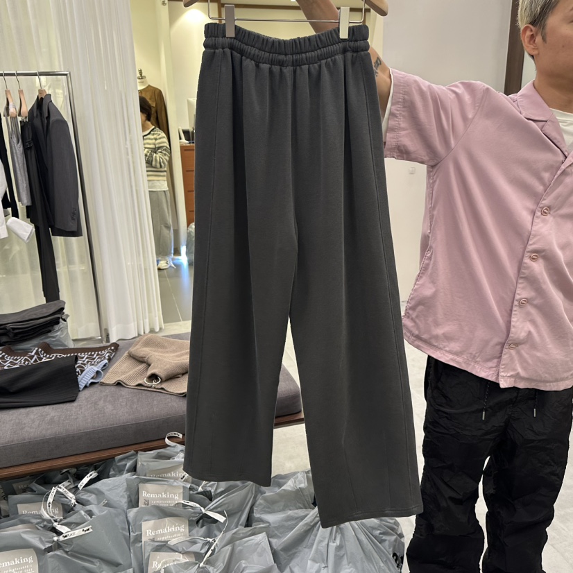 URBANSTORY/REMAKING韓國代購㊣女裝新品推薦人氣休閑褲刺繡Remaking/URBANSTORY休閑褲