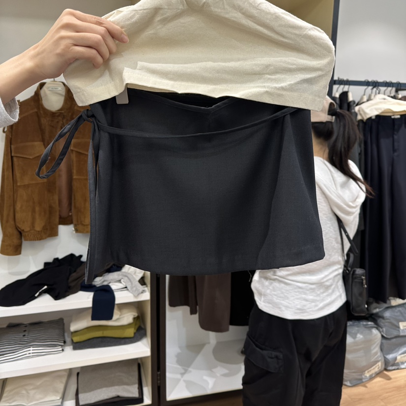 MUYBIEN東大門㊣實拍女士新款休閑人氣時尚熱賣推薦25秋冬短裙MUYBIEN短裙