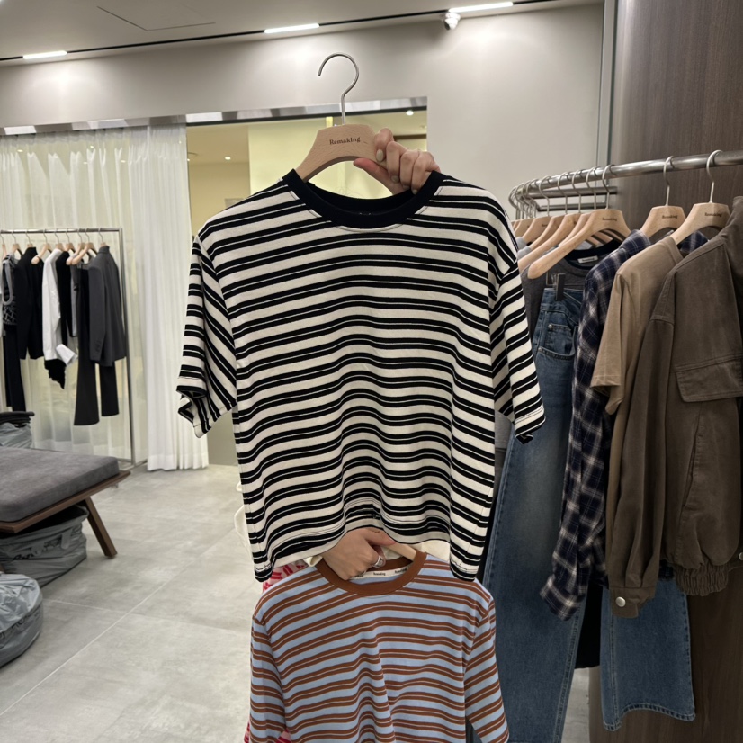 URBANSTORY/REMAKING東大門㊣直郵女士新款真品25秋冬休閑T恤Remaking/URBANSTORYT恤圖色3