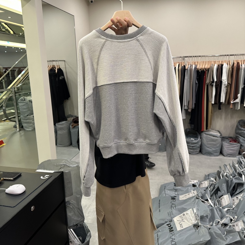 URBANSTORY/REMAKING東大門㊣代購女裝新款休閑25秋冬衛衣Remaking/URBANSTORY衛衣
