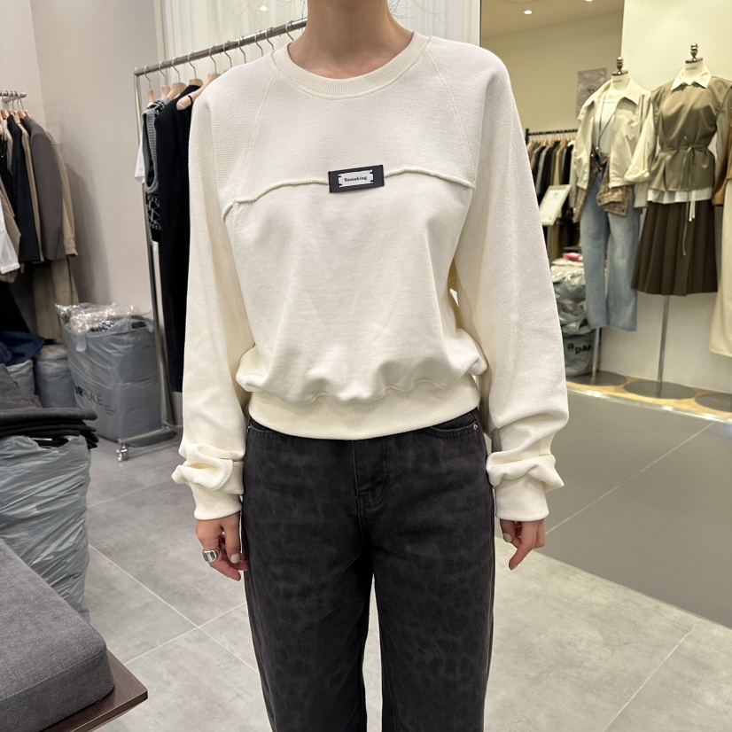 URBANSTORY/REMAKING東大門㊣代購女裝新款休閑25秋冬衛衣Remaking/URBANSTORY衛衣圖色1