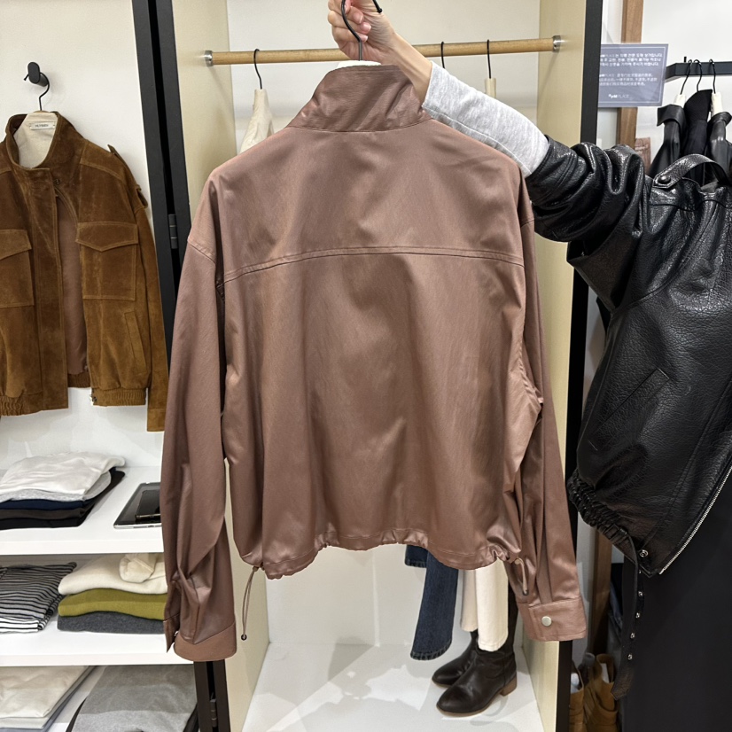 MUYBIEN東大門㊣實拍女裝新品人氣熱賣時尚休閑25秋冬職業夾克MUYBIEN夾克