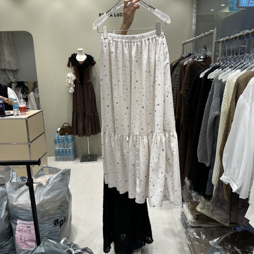 PRIMA LUCE東大門㊣代購女士新款職業25秋冬時尚休閑熱賣長裙CHARLOTTE長裙