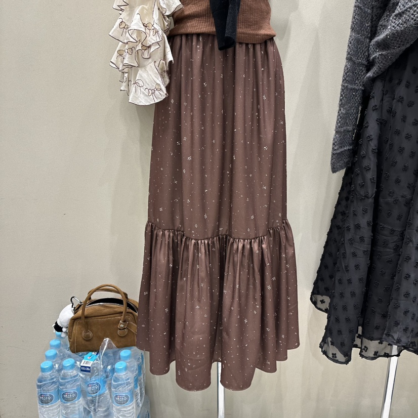 PRIMA LUCE東大門㊣代購女士新款職業25秋冬時尚休閑熱賣長裙CHARLOTTE長裙圖色2