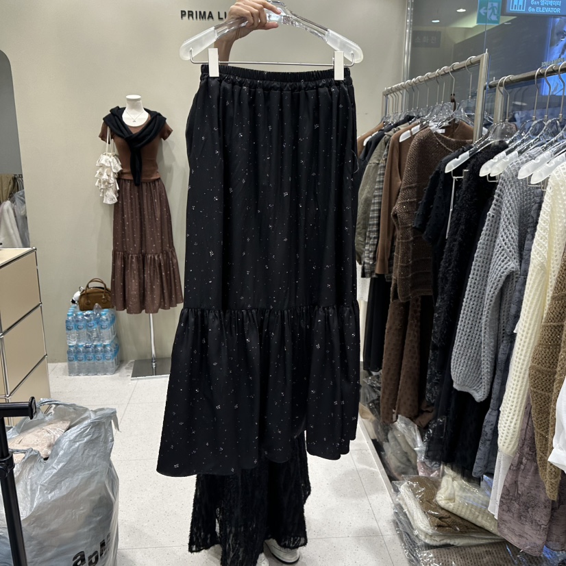 PRIMA LUCE東大門㊣代購女士新款職業25秋冬時尚休閑熱賣長裙CHARLOTTE長裙圖色3