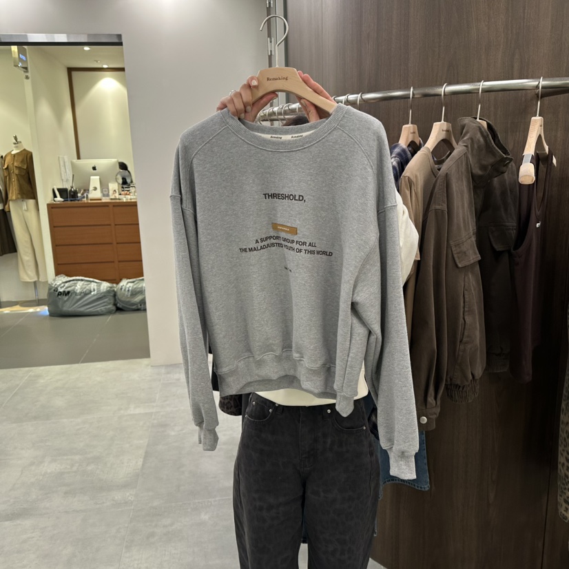 URBANSTORY/REMAKING東大門㊣實拍女士新款休閑職業推薦衛衣Remaking/URBANSTORY衛衣圖色2