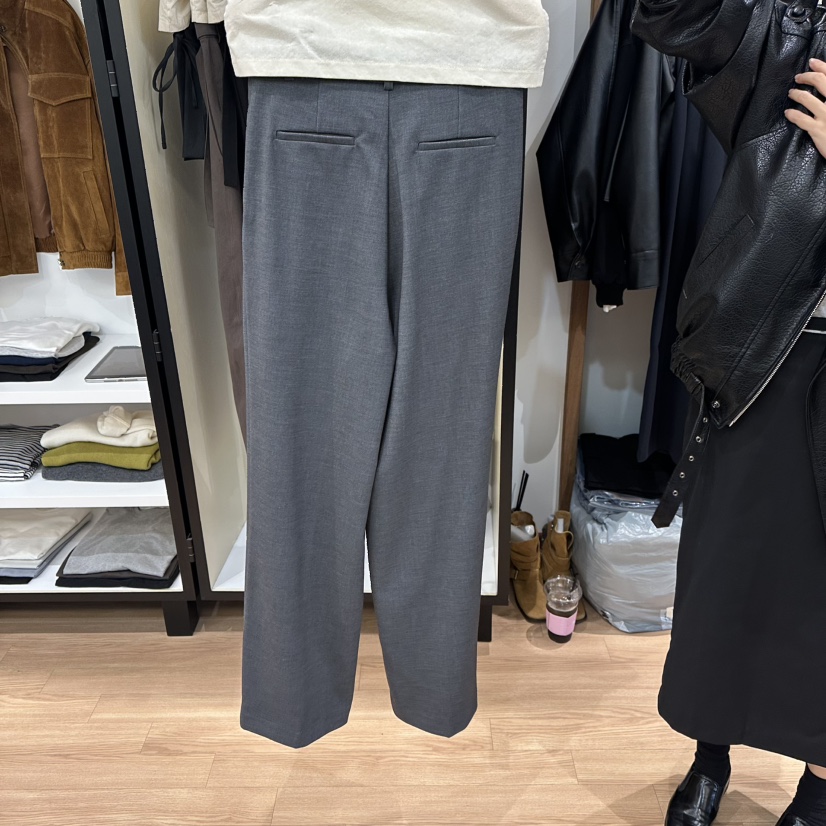 MUYBIEN東大門㊣直郵女士新品時尚職業推薦真品25秋冬休閑褲MUYBIEN休閑褲