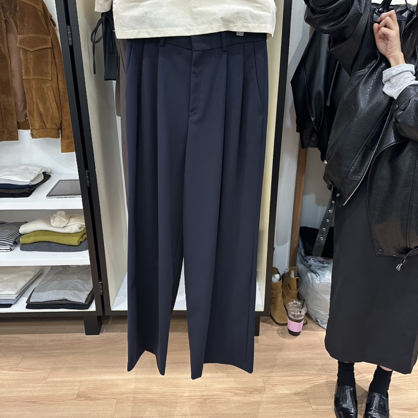 MUYBIEN東大門㊣直郵女士新品時尚職業推薦真品25秋冬休閑褲MUYBIEN休閑褲圖色2