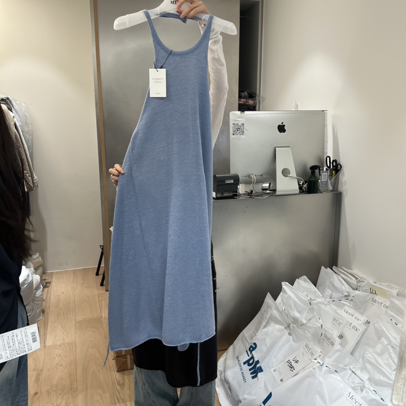 MEET ME東大門㊣直郵女裝新品熱賣人氣休閑推薦25秋冬連衣裙MEET ME連衣裙圖色2
