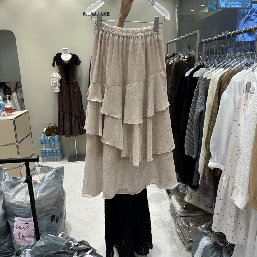 PRIMA LUCE東大門㊣代購女裝新品人氣熱賣真品休閑25秋冬長裙CHARLOTTE長裙