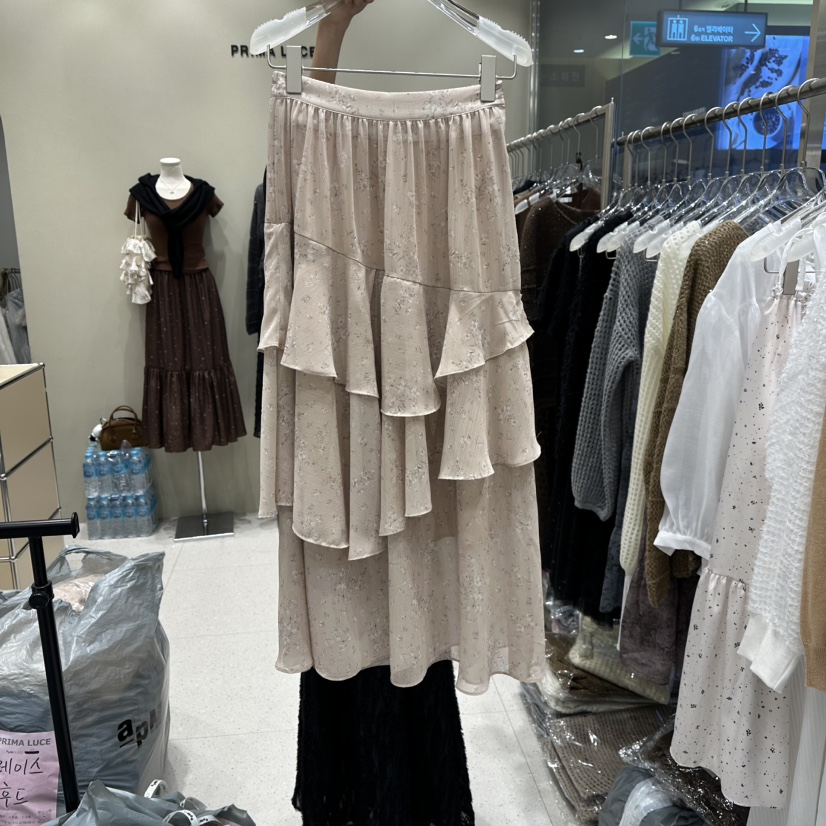 PRIMA LUCE東大門㊣代購女裝新品人氣熱賣真品休閑25秋冬長裙CHARLOTTE長裙圖色1