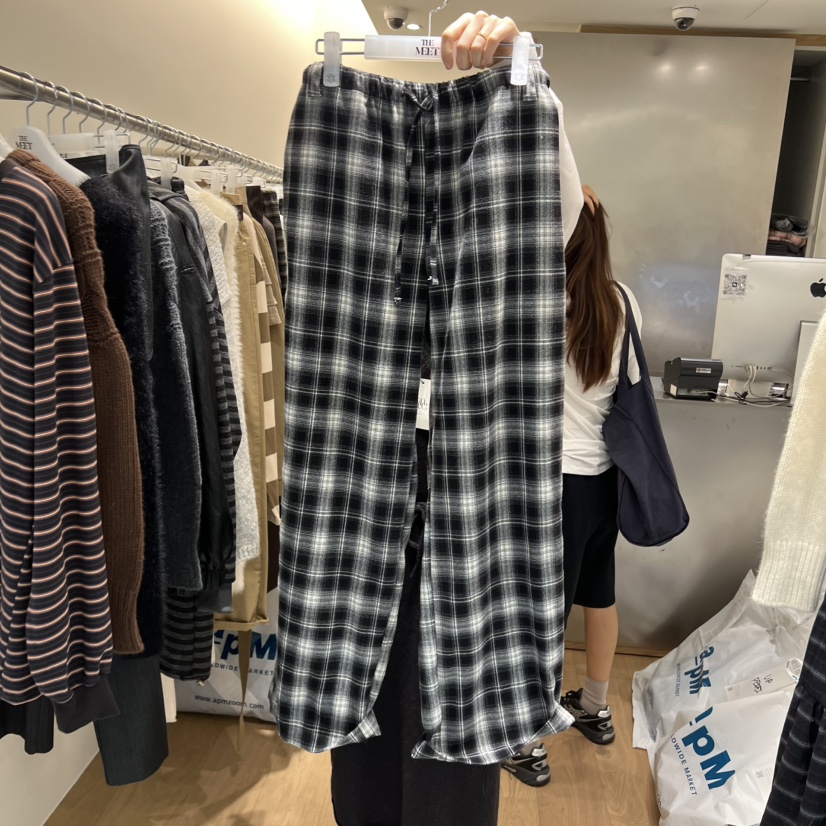 MEET ME東大門㊣直郵女士新品時尚推薦休閑熱賣人氣休閑褲MEET ME休閑褲圖色1