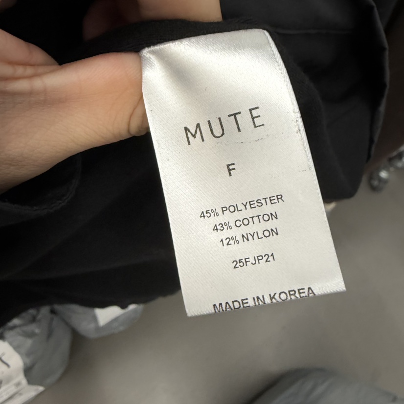 MUTE-P東大門㊣實拍女士新品真品25秋冬時尚職業休閑人氣夾克MUTE夾克