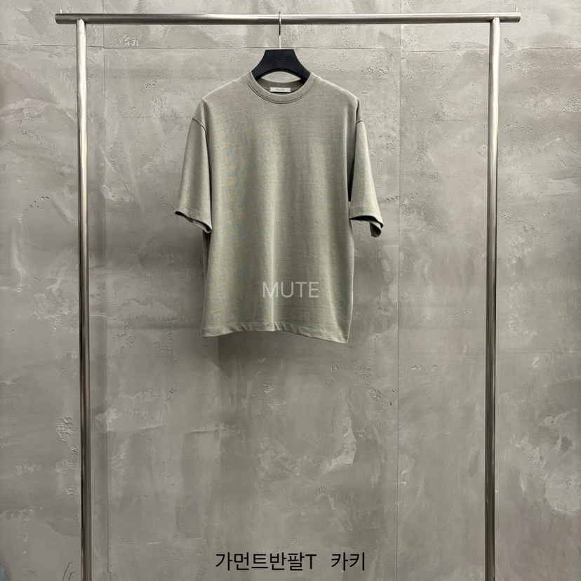 MUTE-P韓國直郵㊣女士新品時尚真品熱賣人氣25秋冬推薦T恤MUTET恤圖色2