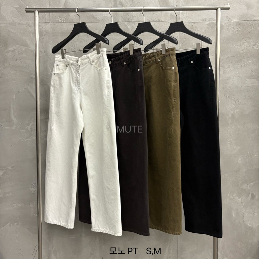 MUTE-P韓國代購㊣女士新品人氣熱賣時尚25秋冬休閑真品休閑褲MUTE休閑褲