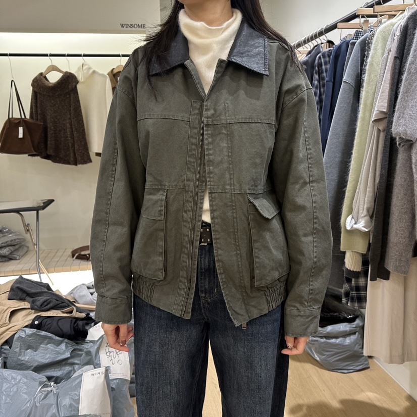 WINSOME東大門㊣代購女士新品推薦職業熱賣休閑人氣真品夾克WINSOME夾克圖色1