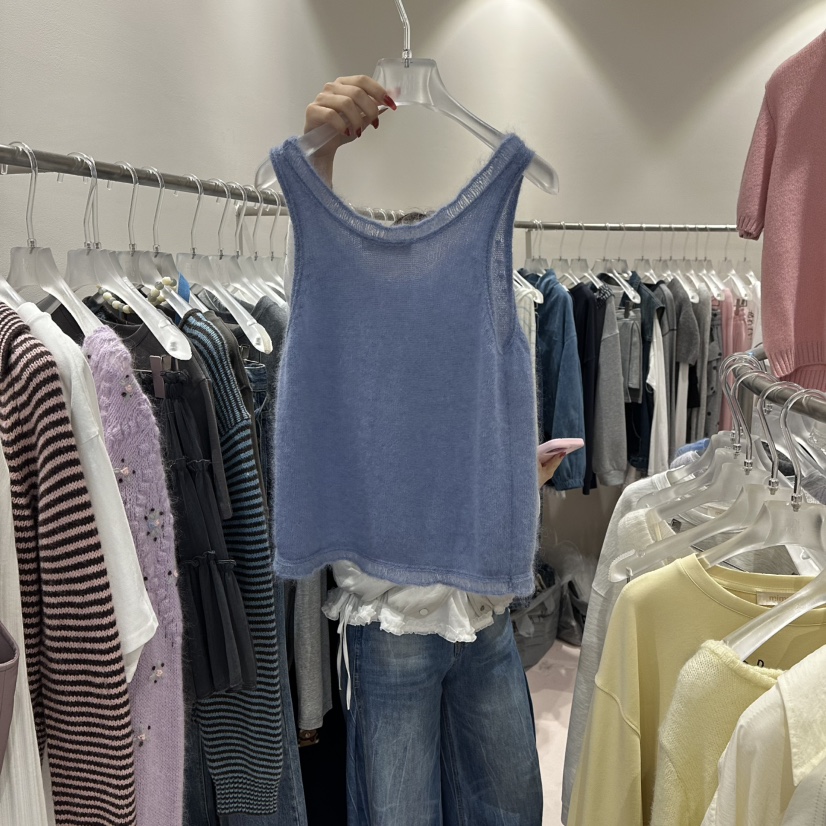 MIMME東大門㊣代購女士新款熱賣真品職業吊帶背心不含內搭羊毛MIMME吊帶/背心