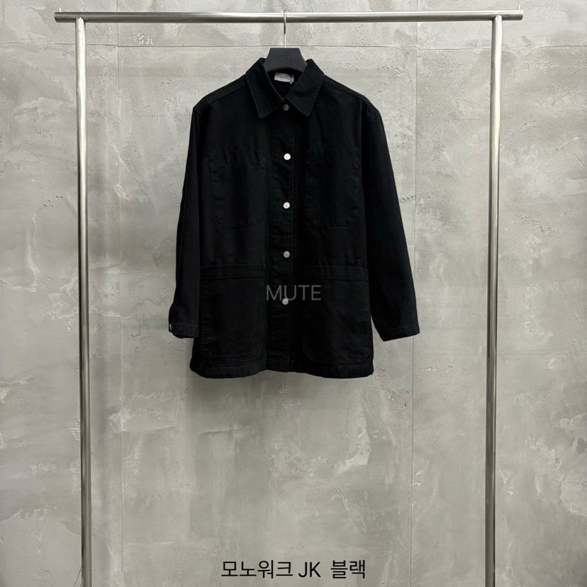 MUTE-P東大門㊣直郵女士新品人氣推薦時尚真品職業休閑夾克MUTE夾克圖色4黑色