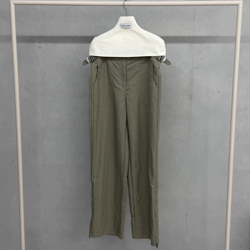 HELDER-P東大門㊣實拍女士新品職業人氣真品休閑褲拉鏈開衩HELDER休閑褲圖色1