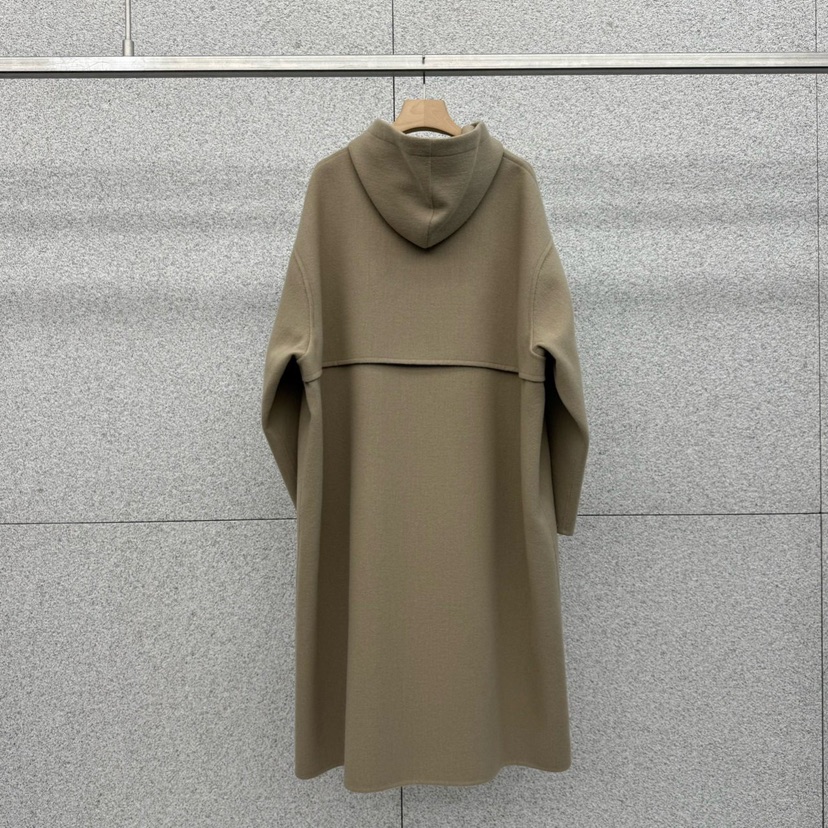 AT THE BAGEL韓國直郵㊣女士新款真品休閑中長款大衣連帽AT THE BAGEL中長款大衣